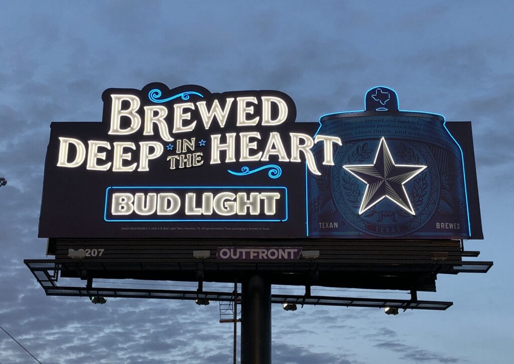 Bud Light Billboard